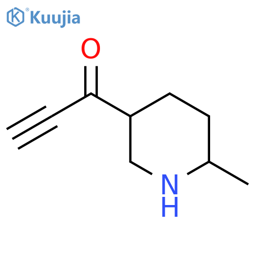 2-Propyn-1-one, 1-(6-methyl-3-piperidinyl)- structure