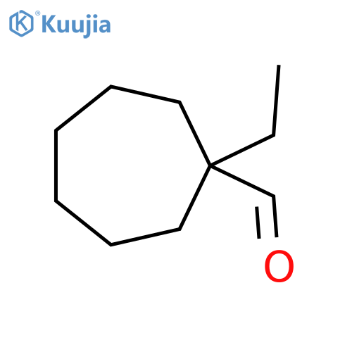 1-Ethylcycloheptane-1-carbaldehyde structure