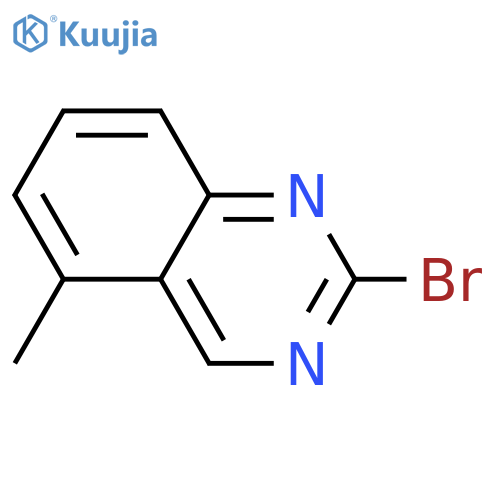 Quinazoline, 2-bromo-5-methyl- structure