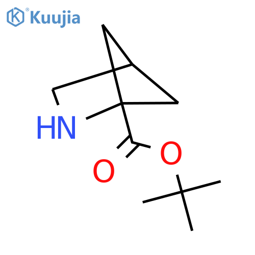 tert-butyl 2-azabicyclo2.1.1hexane-1-carboxylate structure
