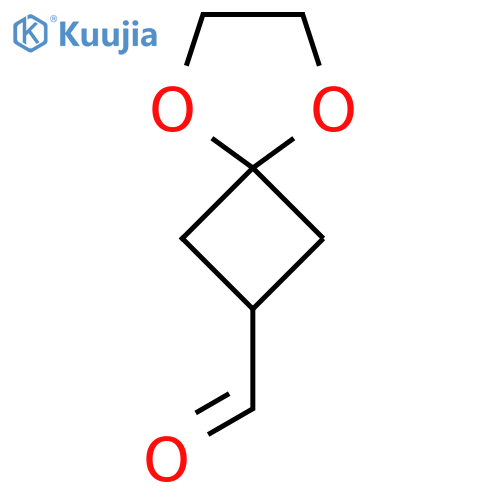 5,8-Dioxaspiro[3.4]octane-2-carbaldehyde structure