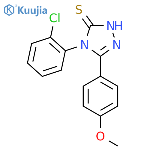 4-(2-Chloro-phenyl)-5-(4-methoxy-phenyl)-4H-[1,2,4]triazole-3-thiol structure
