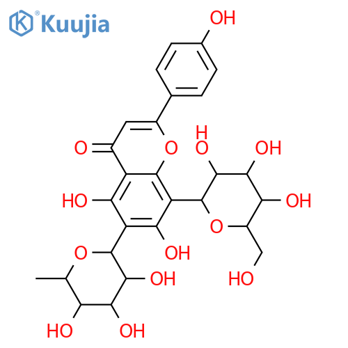 6,8-Di-C-β-D-glucopyranosyl-4',5,7-trihydroxyflavone; 6''-Deoxy structure