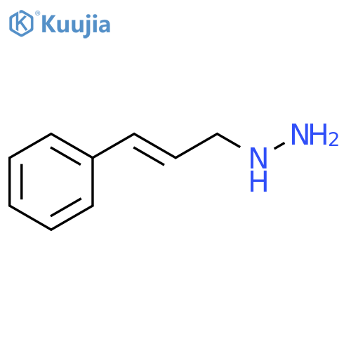 [(E)-3-phenylprop-2-enyl]hydrazine structure