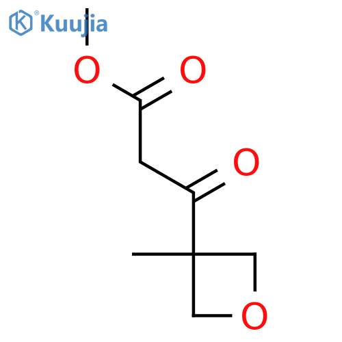 methyl 3-(3-methyloxetan-3-yl)-3-oxopropanoate structure