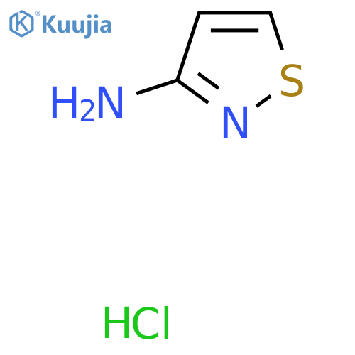 1,2-Thiazol-3-amine HCl structure