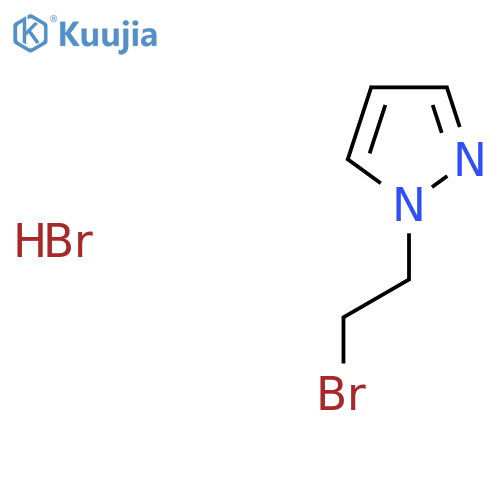 1-(2-bromoethyl)-1H-pyrazole hydrobromide structure
