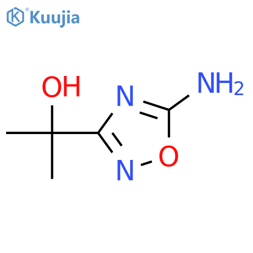 2-(5-AMINO-1,2,4-OXADIAZOL-3-YL)PROPAN-2-OL structure