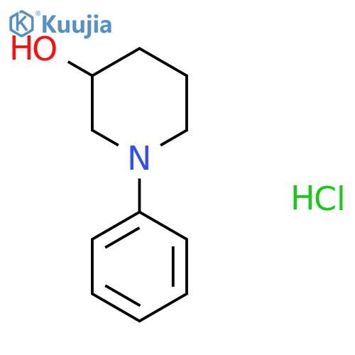 1-Phenylpiperidin-3-ol hydrochloride structure