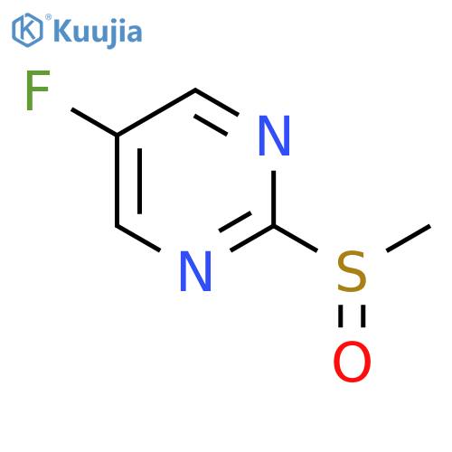 5-Fluoro-2-(methylsulfinyl)pyrimidine structure