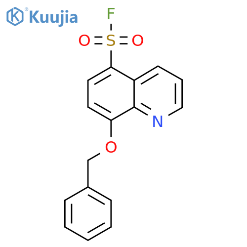 8-(Benzyloxy)quinoline-5-sulfonyl fluoride structure