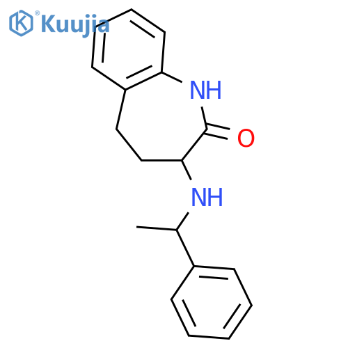 (S)-3-(((S)-1-Phenylethyl)amino)-4,5-dihydro-1H-benzo[b]azepin-2(3H)-one structure