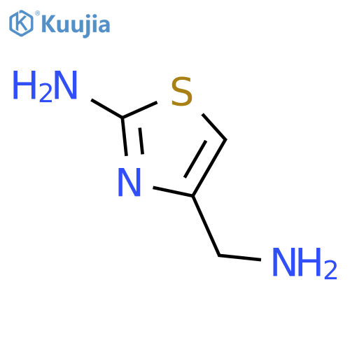 4-(aminomethyl)-1,3-thiazol-2-amine structure