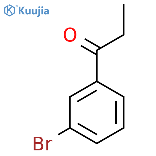 1-(3-Bromophenyl)propan-1-one structure