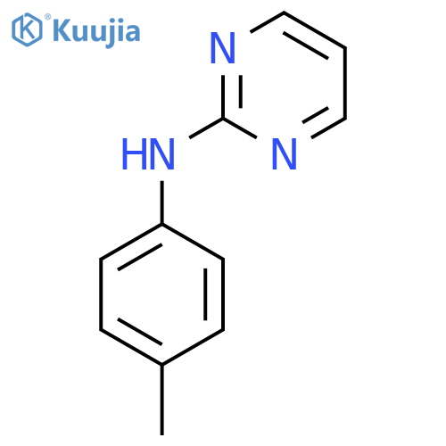 N-(4-Methylphenyl)pyrimidin-2-amine structure