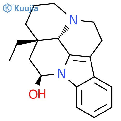 Eburnamenin-14-ol,14,15-dihydro-, (3a,14b,16a)- (9CI) structure