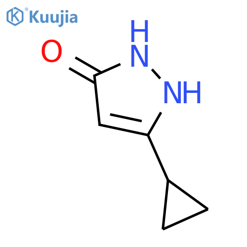 3-cyclopropyl-1H-pyrazol-5-ol structure