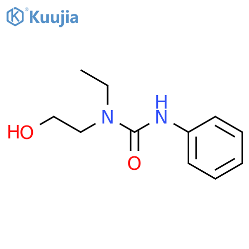 3-ethyl-3-(2-hydroxyethyl)-1-phenylurea structure