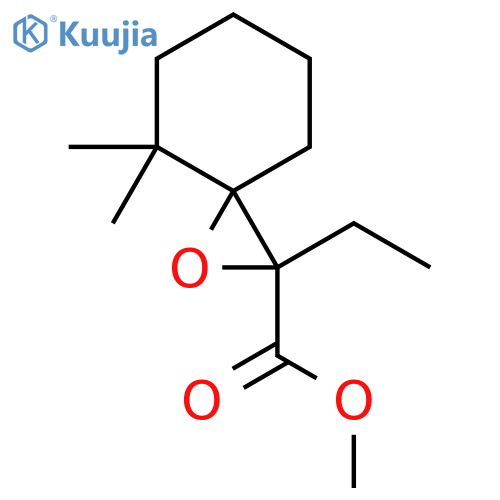 Methyl 2-ethyl-4,4-dimethyl-1-oxaspiro[2.5]octane-2-carboxylate structure