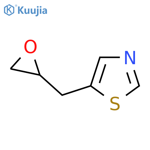 5-(oxiran-2-yl)methyl-1,3-thiazole structure