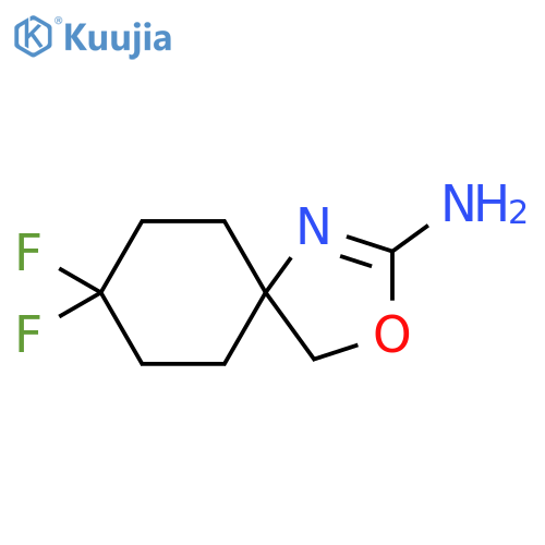 8,8-difluoro-3-oxa-1-azaspiro4.5dec-1-en-2-amine structure