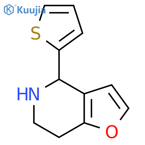 4-(thiophen-2-yl)-4H,5H,6H,7H-furo3,2-cpyridine structure