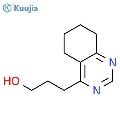 4-Quinazolinepropanol, 5,6,7,8-tetrahydro- structure