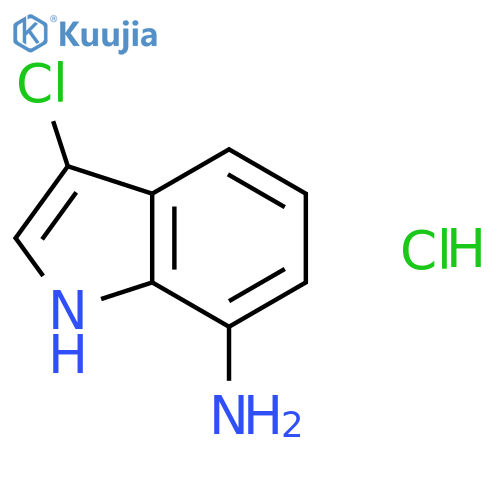 7-amino-3-chloroindole hydrochloride structure