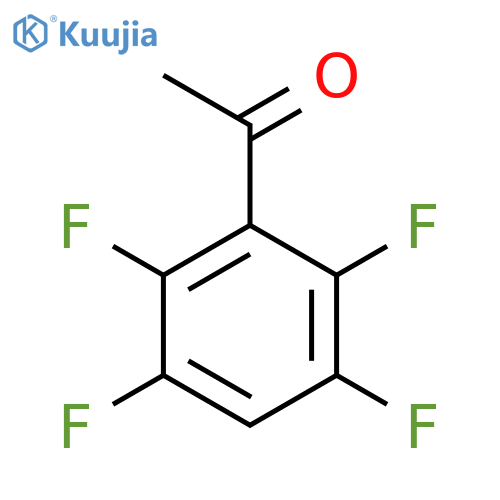 1-(2,3,5,6-tetrafluorophenyl)ethan-1-one structure