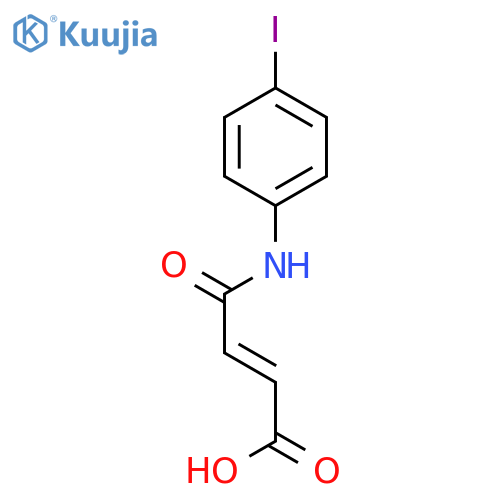 (E)-4-(4-Iodoanilino)-4-oxo-2-butenoic acid structure