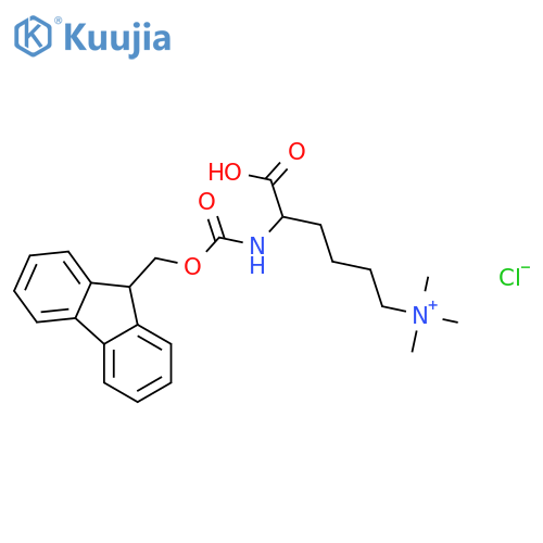 Fmoc-Lys(Me)3-OH Chloride structure