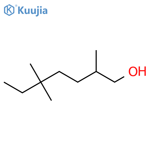 2,5,5-Trimethylheptan-1-ol structure
