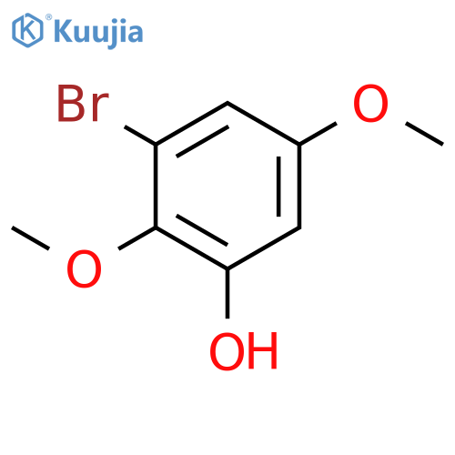 3-Bromo-2,5-dimethoxyphenol structure