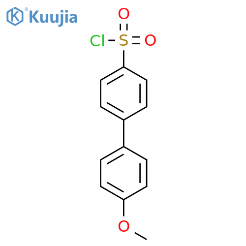 4'-methoxybiphenyl-4-sulfonyl chloride structure