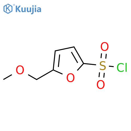 5-(methoxymethyl)furan-2-sulfonyl chloride structure