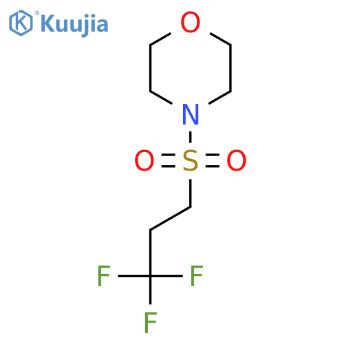 4-(3,3,3-trifluoropropanesulfonyl)morpholine structure