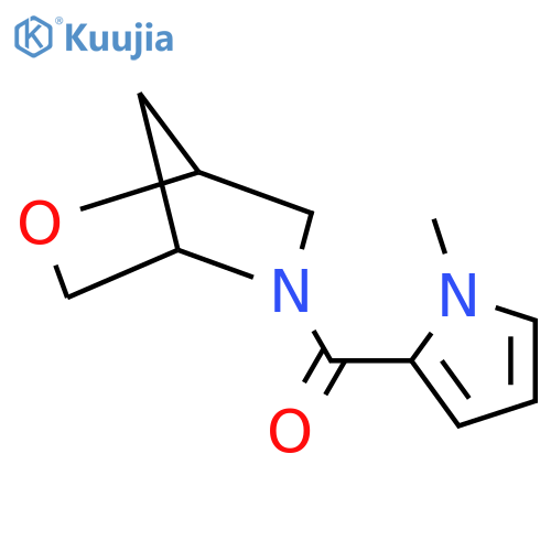 5-(1-methyl-1H-pyrrole-2-carbonyl)-2-oxa-5-azabicyclo[2.2.1]heptane structure