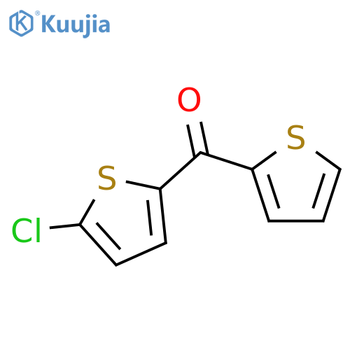 (5-chlorothiophen-2-yl)(thiophen-2-yl)methanone structure