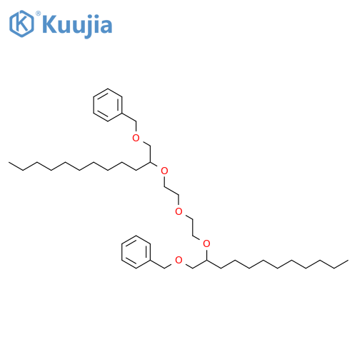 2,5,8,11,14-Pentaoxapentadecane, 4,12-didecyl-1,15-diphenyl- structure