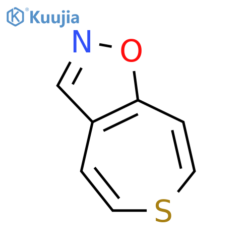 Thiepino[4,5-d]isoxazole(8CI,9CI) structure
