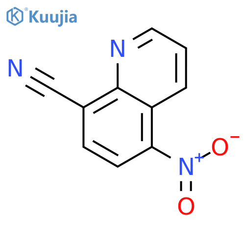 5-Nitroquinoline-8-carbonitrile structure