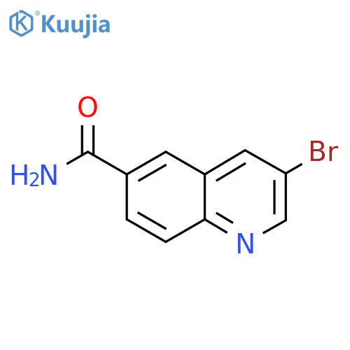 3-Bromoquinoline-6-carboxamide structure