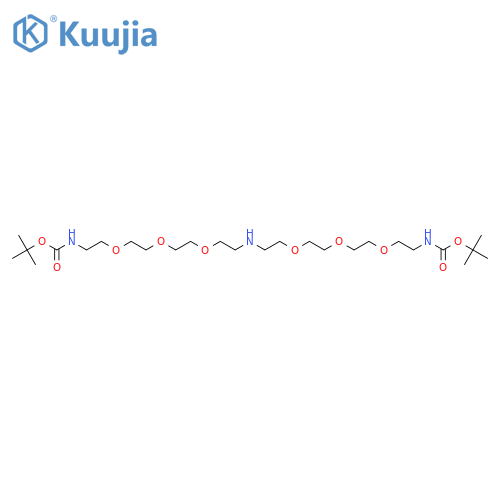 NH-bis(PEG3-Boc) structure