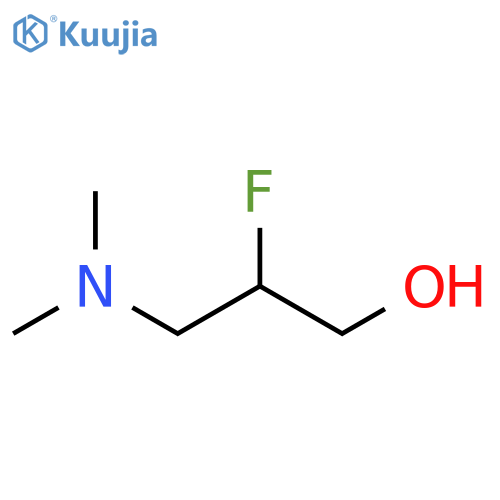 1-Propanol, 3-(dimethylamino)-2-fluoro- structure