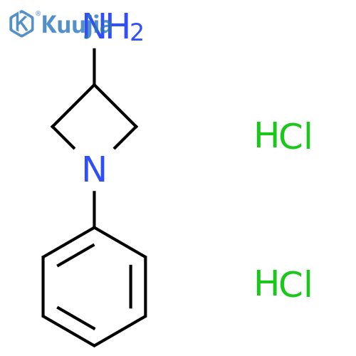 1-Phenylazetidin-3-amine dihydrochloride structure