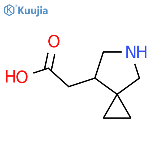 2-{5-Azaspiro[2.4]heptan-7-yl}acetic acid structure