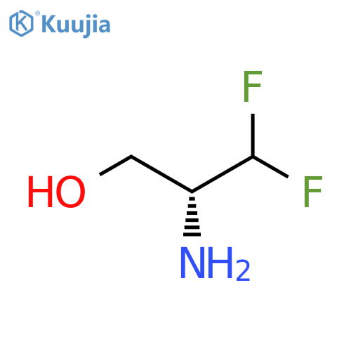 (2R)-2-amino-3,3-difluoropropan-1-ol structure
