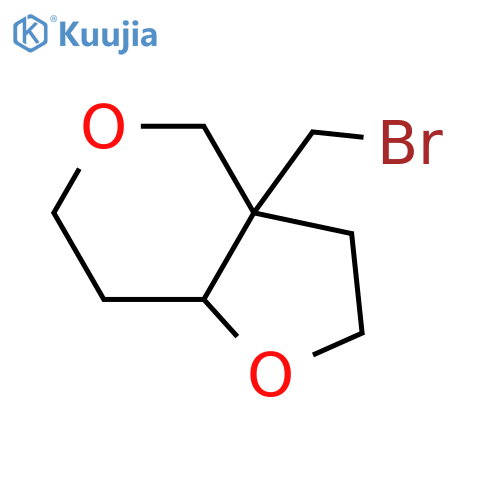 3a-(Bromomethyl)-2,3,4,6,7,7a-hexahydrofuro[3,2-c]pyran structure