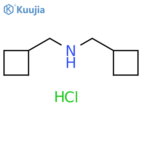 bis(cyclobutylmethyl)amine hydrochloride structure