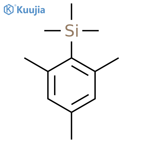 Silane, trimethyl(2,4,6-trimethylphenyl)- structure